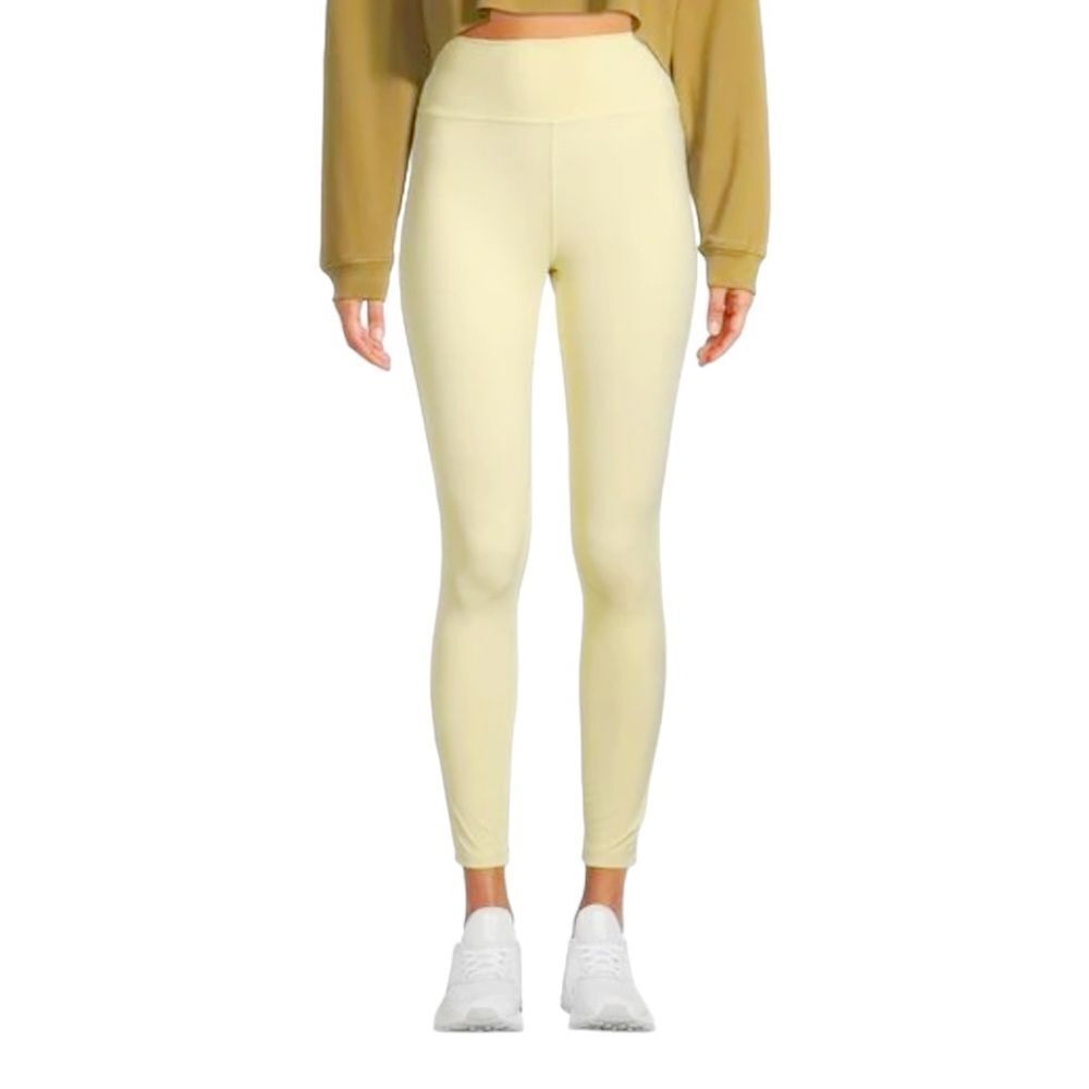 WEWOREWHAT Seamless Ribbed Leggings sz‎ S NWOT in Hay